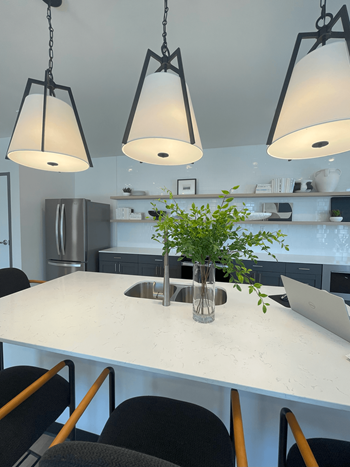 Clubhouse with chef-inspired kitchen